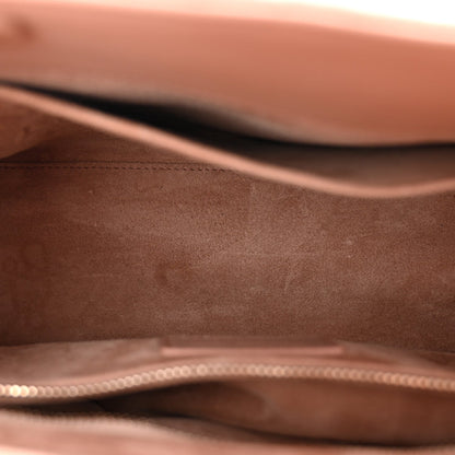 Ultra Matte Calfskin Cannage Medium Lady Dior Beige
