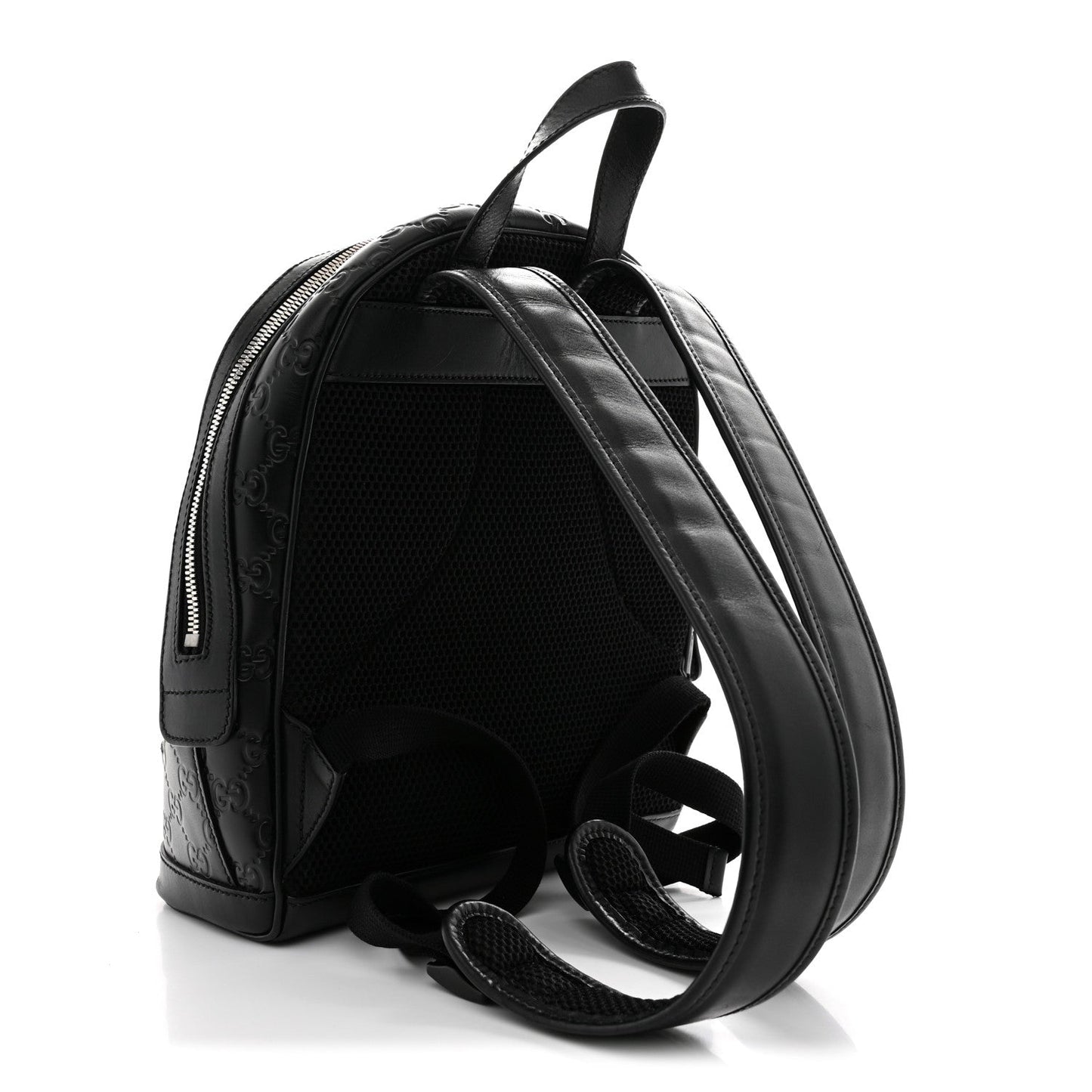 Guccissima Signature Small Day Backpack Black