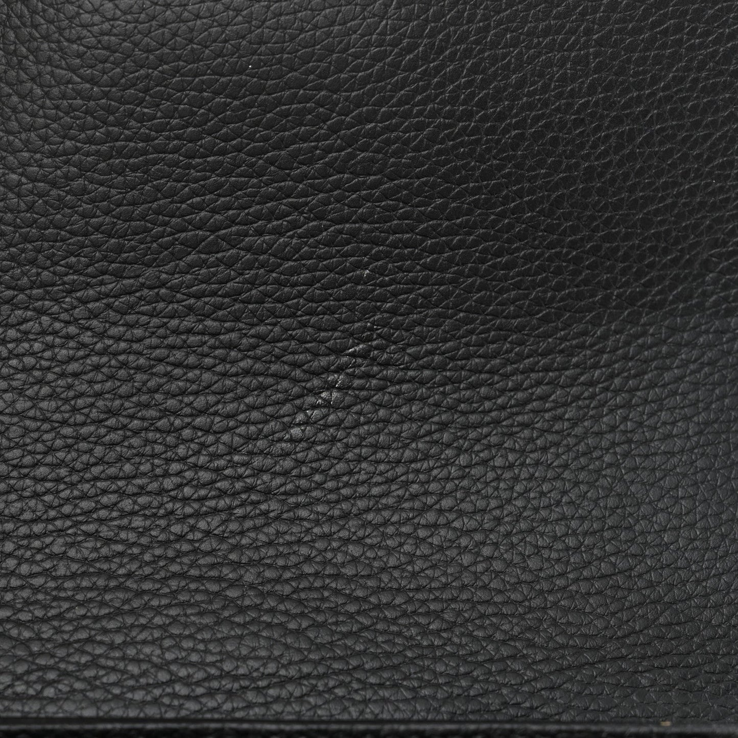 Calfskin Small Twin Skull Chain Crossbody Black
