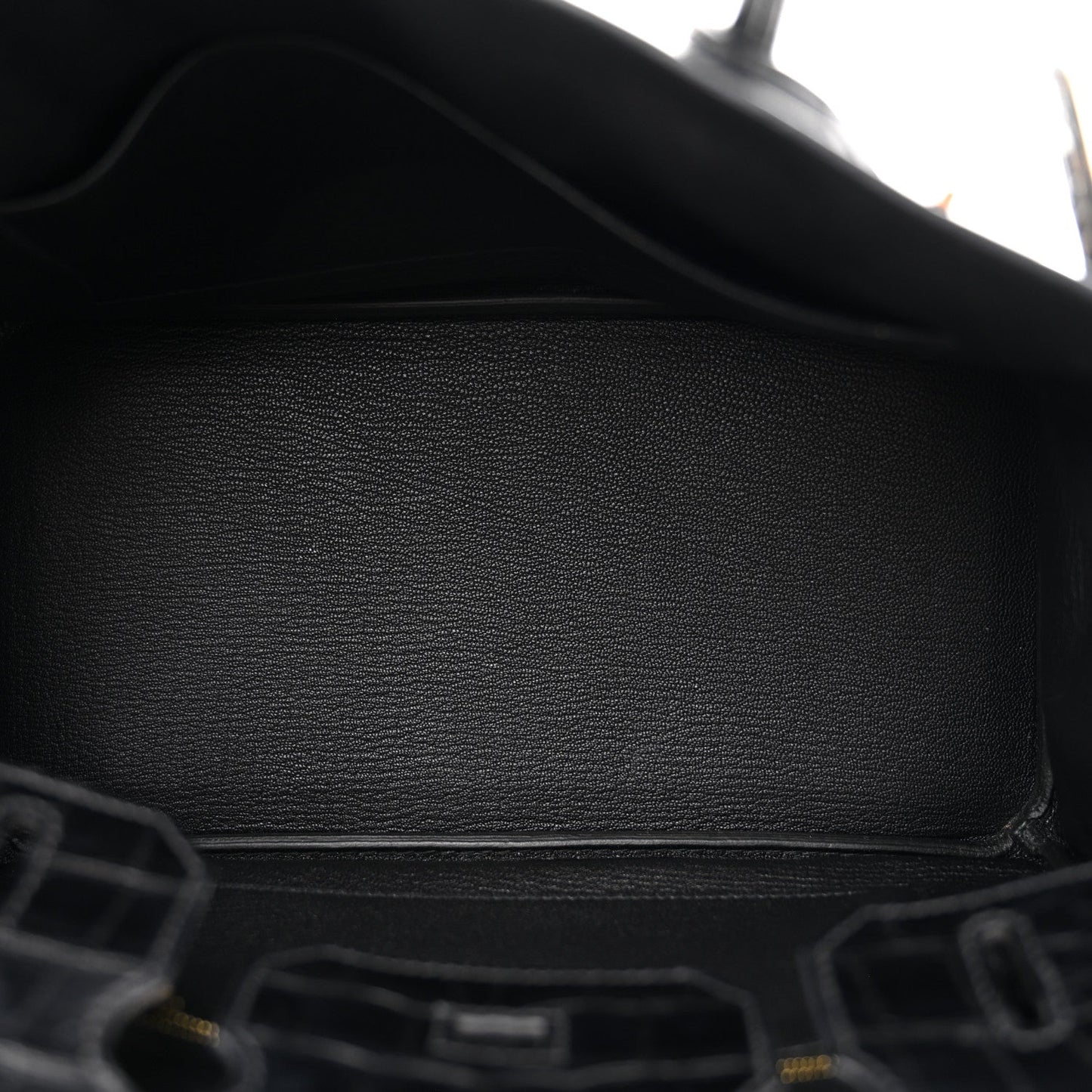 Togo Matte Alligator Birkin Touch 30 Black
