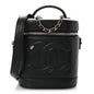 Lambskin Timeless Vanity Cosmetic Case Black