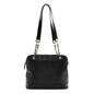 Caviar Triple CC Shoulder Bag Black
