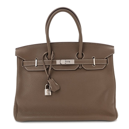 Taurillon Clemence Birkin 35 Etoupe