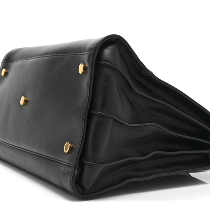 Calfskin Large Sac de Jour Carryall Black