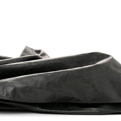 Calfskin Foulard Shoulder Bag Dark Green