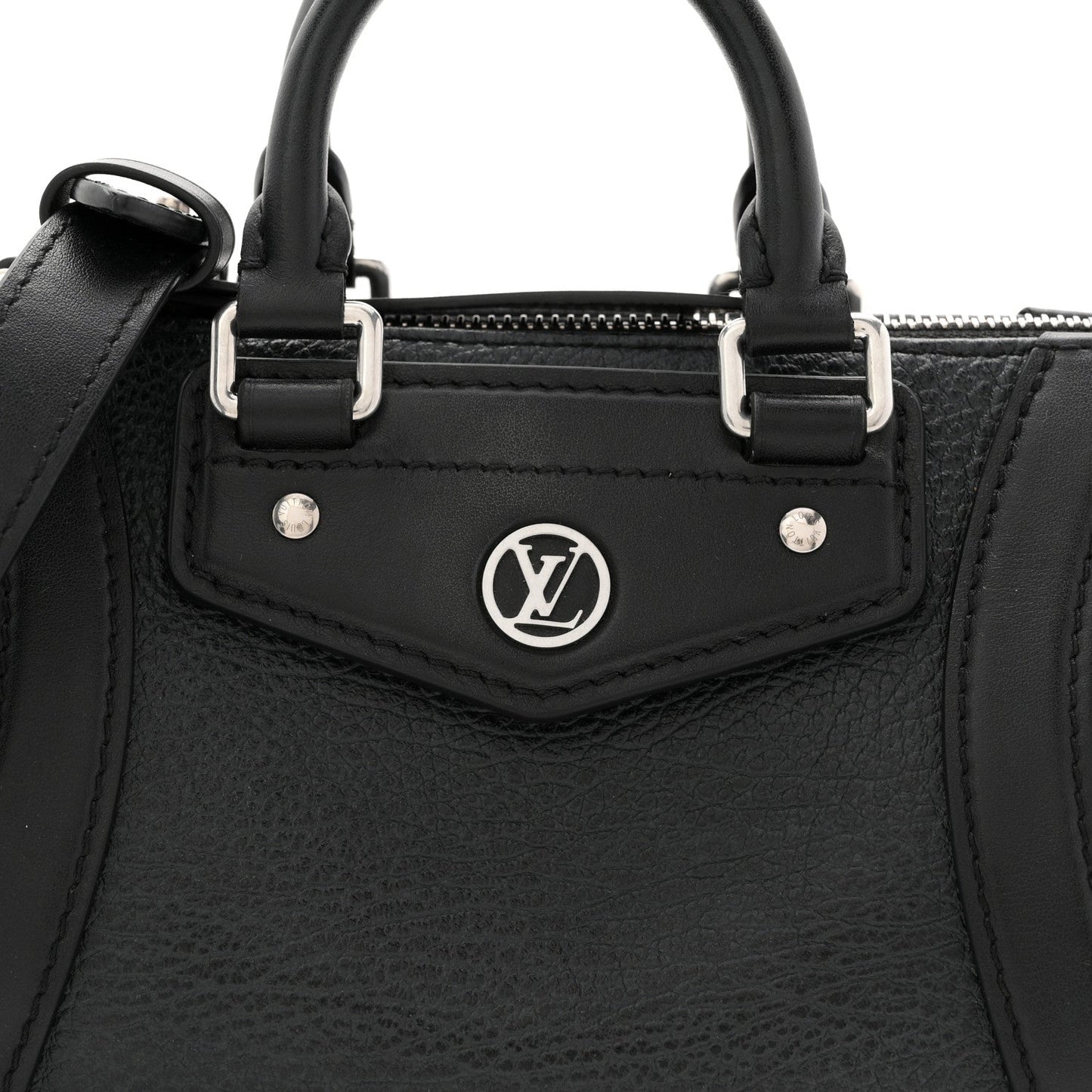 Calfskin Nano Biker Black