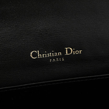 Lambskin Cannage Lady Dior Pouch Black