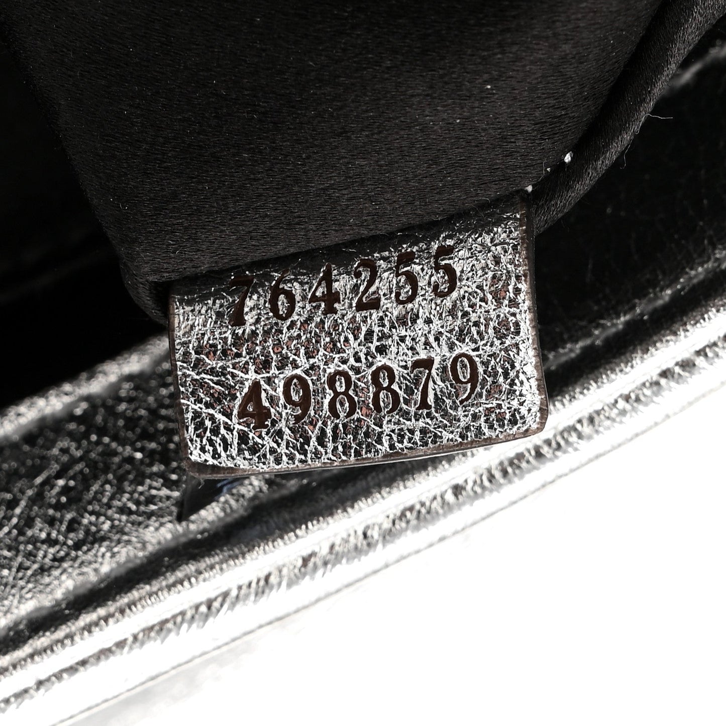 Metallic Nappa Vertical Matelasse Medium Maxi Horsebit Chain Shoulder Bag Silver