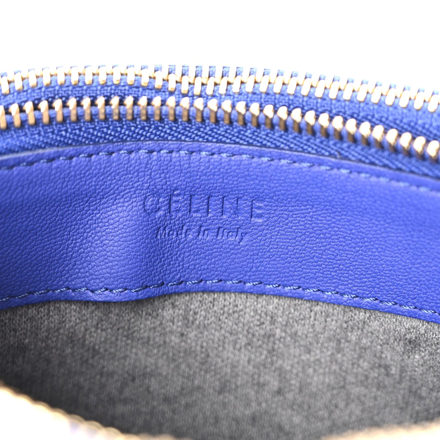 Lambskin Small Trio Crossbody Bag Royal Blue