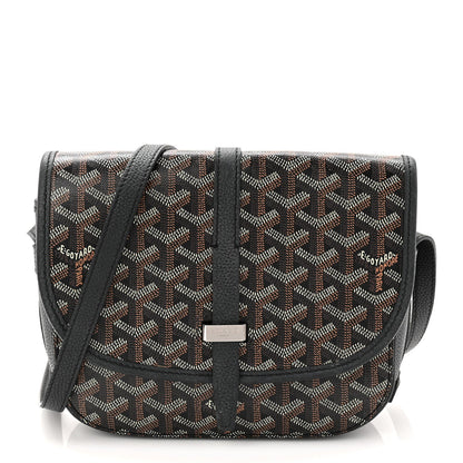 Goyardine Belvedere II PM Messenger Bag Black