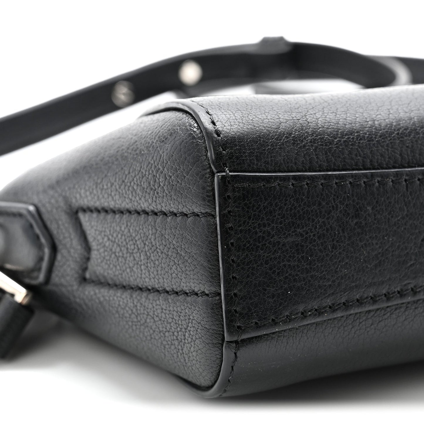 Sugar Goatskin Nano Antigona Black