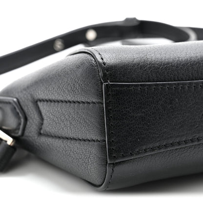 Sugar Goatskin Nano Antigona Black