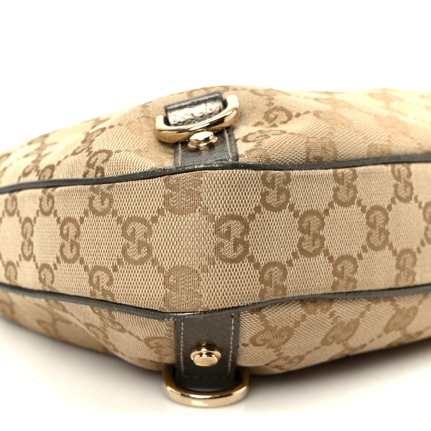 Monogram Medium Abbey D Ring Hobo Brown