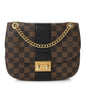Damier Ebene Cuir Taurillon Wight Black