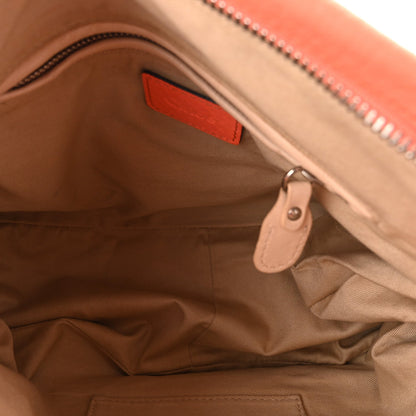 Calfskin Small Paraty Orange Fizz