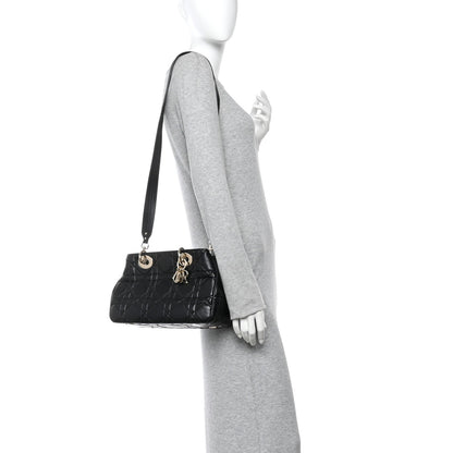 Lambskin Cannage The Lady 95.22 Black