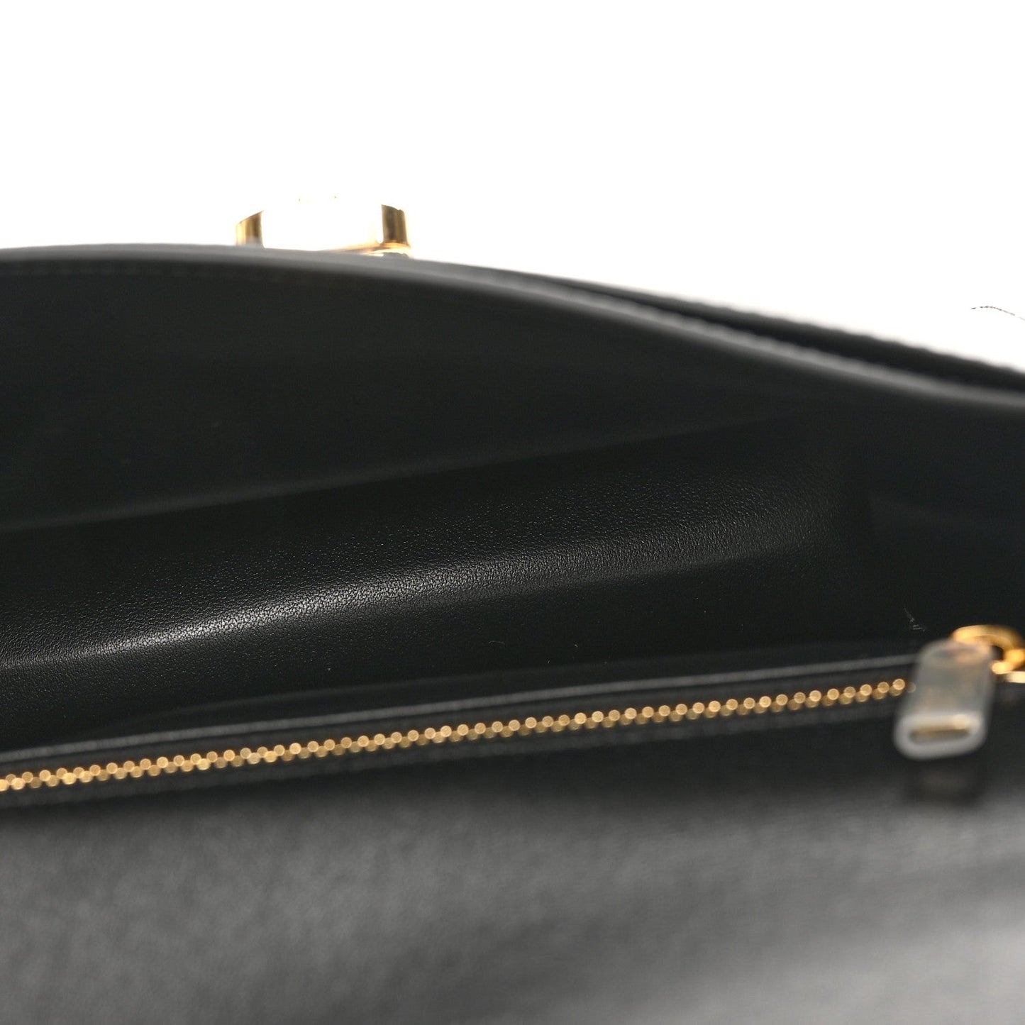 Patent Calfskin Teen Josephine Top Handle Bag Black