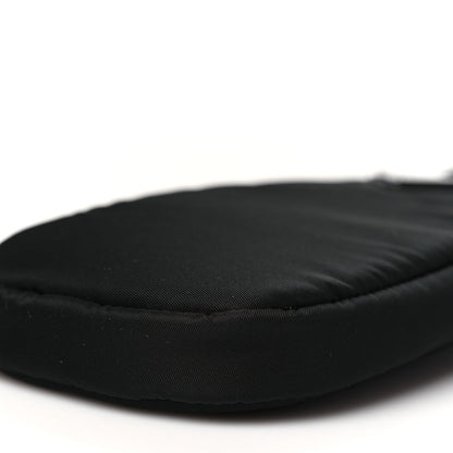 Tessuto Nylon Pocket Mini Bag Black