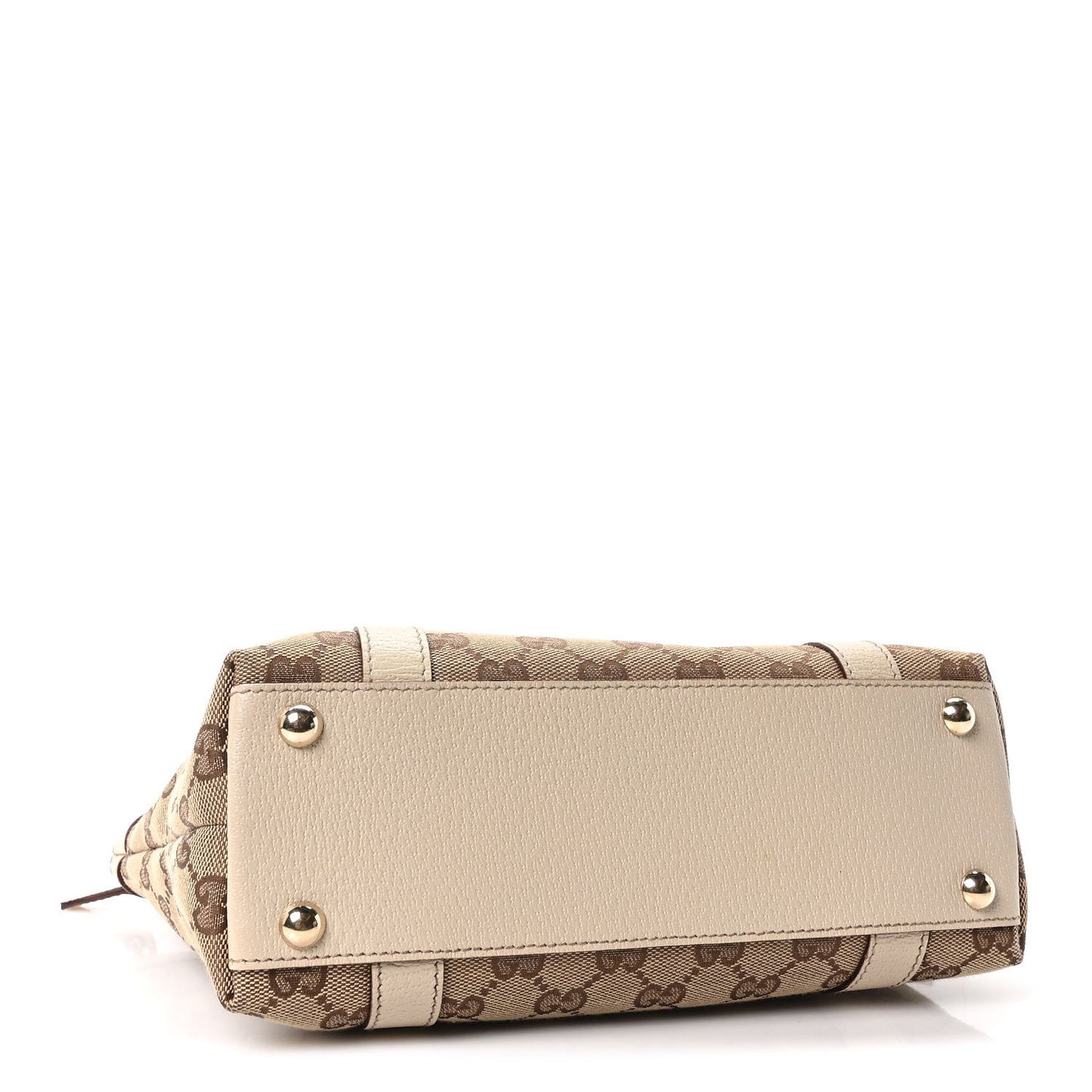 Monogram Small Abbey Tote Off White