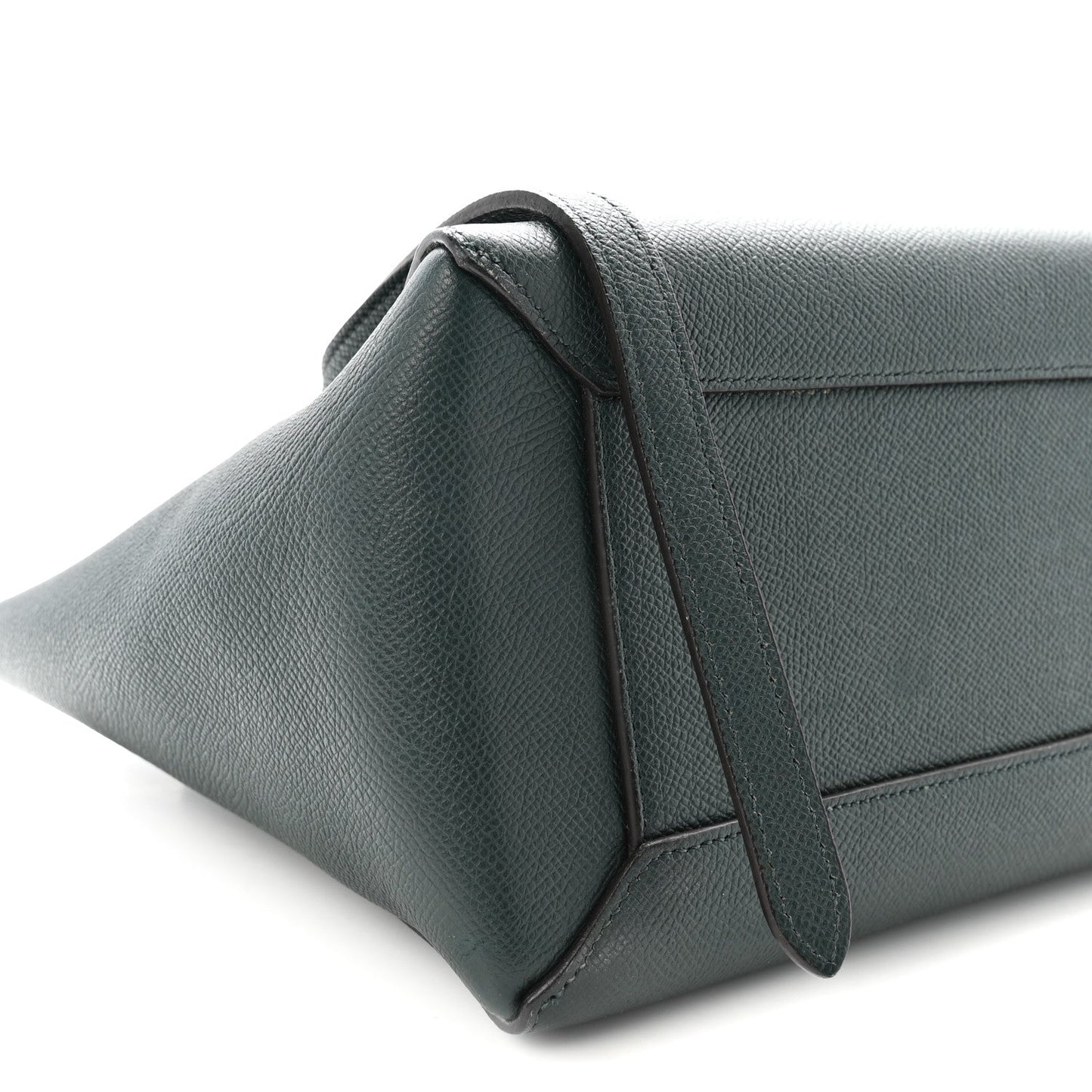 Grained Calfskin Micro Belt Bag Amazone