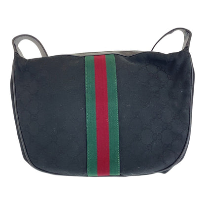 Gucci GG Canvas/Leather Old Gucci Sheline Shoulder Bag 10 2 3840