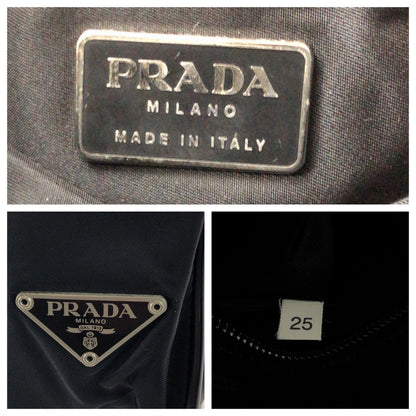 Prada Tessuto Triangle Logo Plate Nylon Shoulder Bag 501632