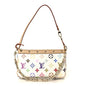 LV X TM Monogram Multicolor Pochette Accessories White