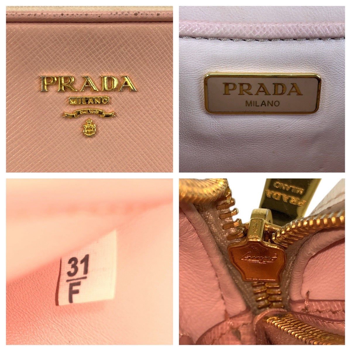 Prada Saffiano Leather Shoulder Bag 502396