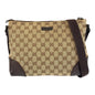 Gucci GG Canvas Leather Shoulder Bag
