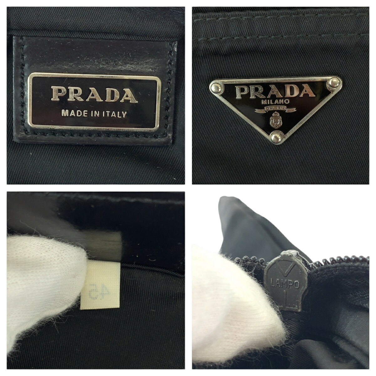 Prada Tessuto Nylon Shoulder Bag