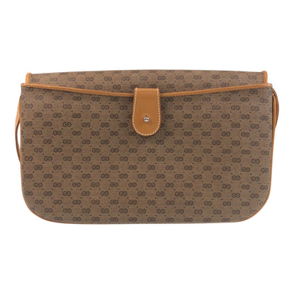 Gucci Old Gucci Micro GG PVC Leather Shoulder Bag