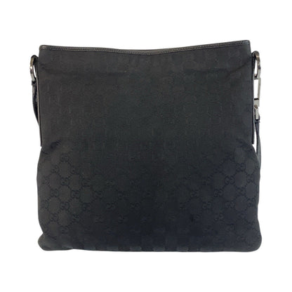 Gucci GG Canvas Leather Shoulder Bag