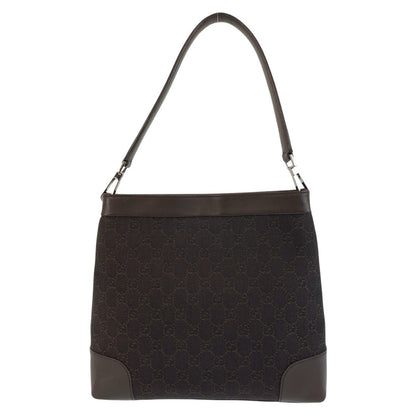 Gucci GG Canvas Leather Shoulder Bag