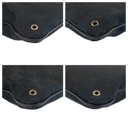 Gucci GG Canvas Leather Shoulder Bag