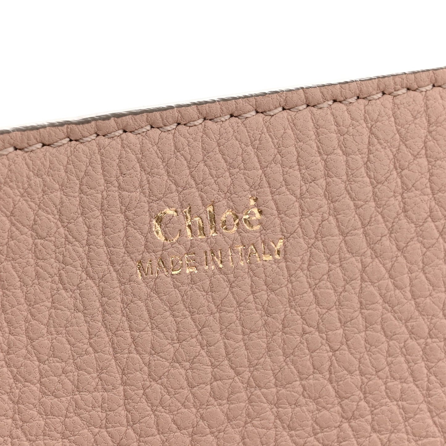 Grained Lambskin Drew Shoulder Bag Cement Pink
