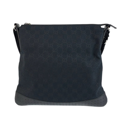 Gucci GG Canvas Leather Shoulder Bag