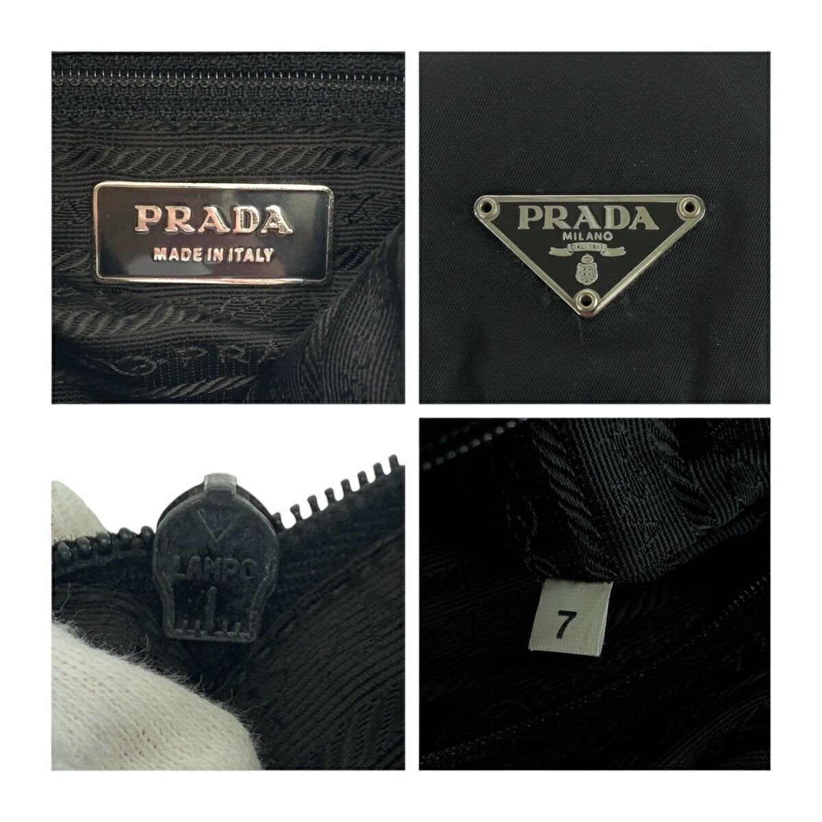 Prada Tessuto Nylon Shoulder Bag