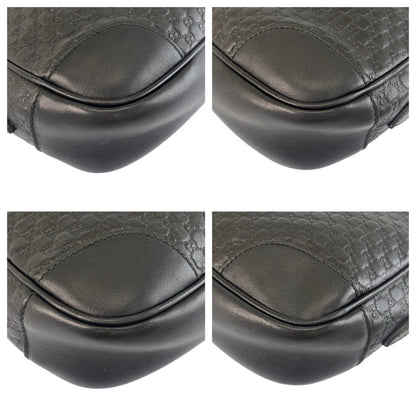 Gucci Microguccissima Interlocking Leather Shoulder Bag