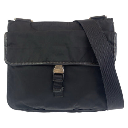 Prada Tessuto Triangle Logo Shoulder Bag
