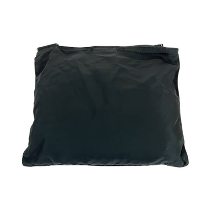 Prada Tessuto Triangle Logo Plate Nylon Shoulder Bag