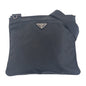 Prada Tessuto Triangle Logo Plate Nylon Shoulder Bag