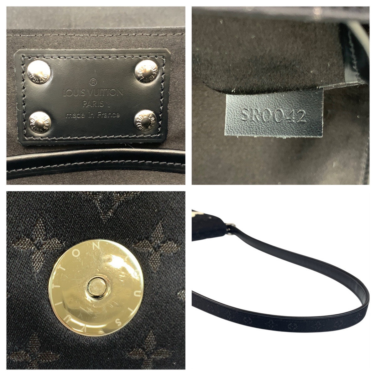 Louis Vuitton Conte de Fée Mini Monogram Satin/Calf Hair/Leather Shoulder Bag
