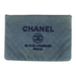 Chanel Deauville Sequin Denim Clutch Bag