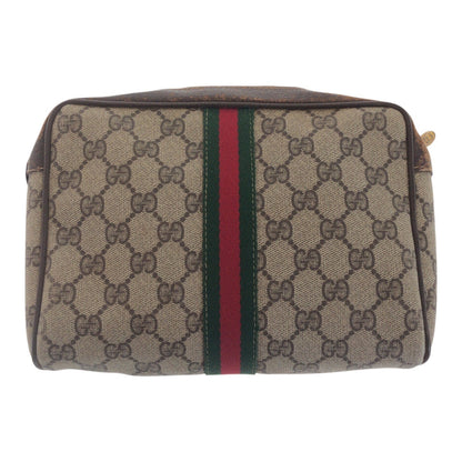 Gucci GG Supreme Canvas Clutch Bag