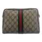 Gucci GG Supreme Canvas Clutch Bag