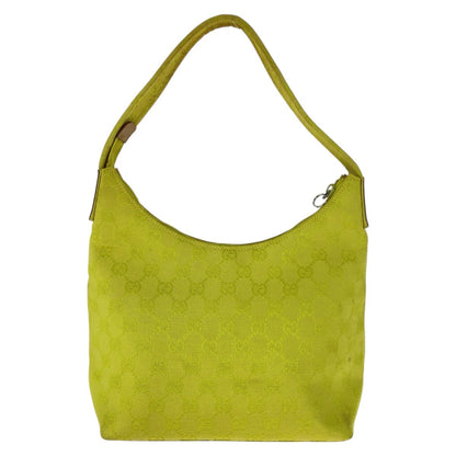 Gucci GG Canvas Leather Shoulder Bag