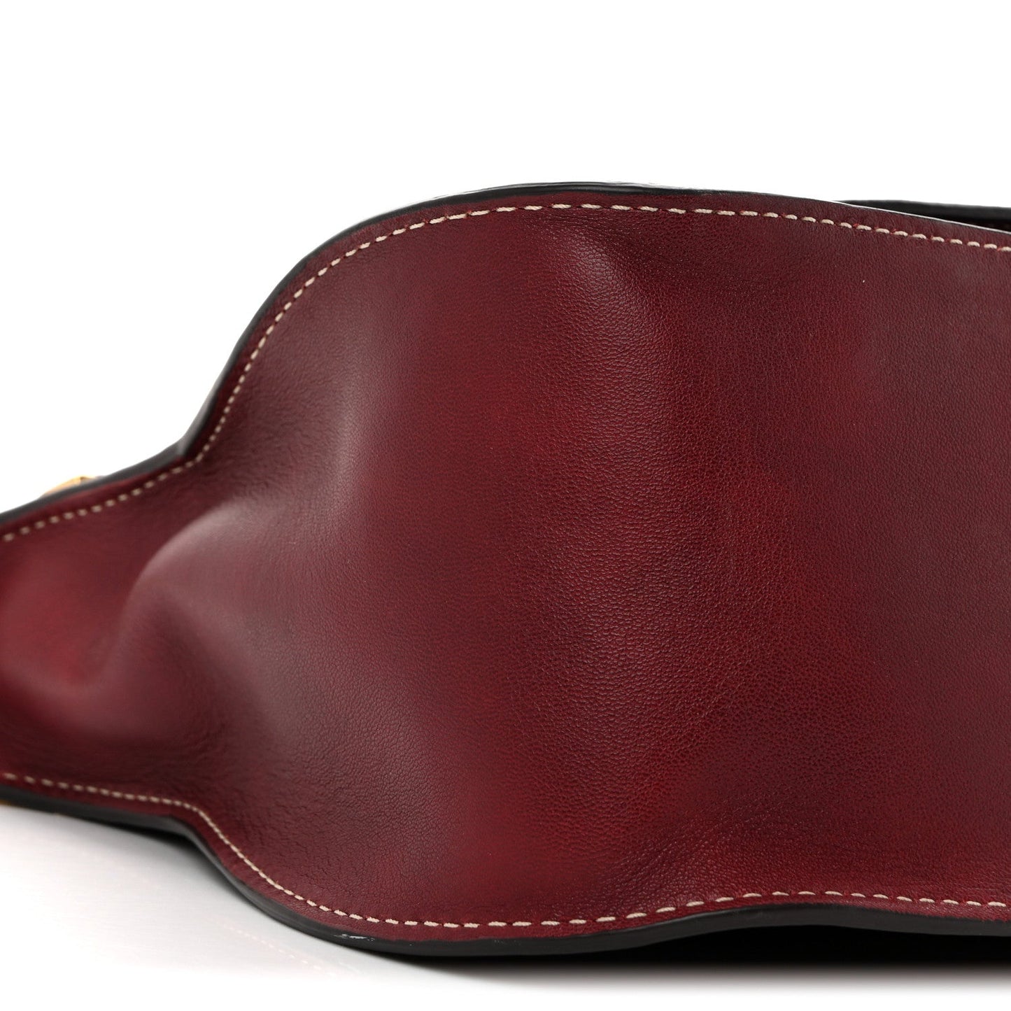 Calfskin Medium Marcie Satchel Stormy Red