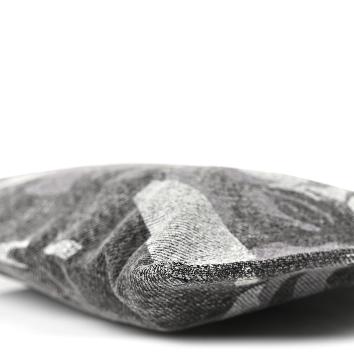 Denim Camo XL The Sack Flat Pouch Grey