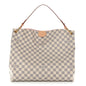 Damier Azur Graceful MM Rose Ballerine