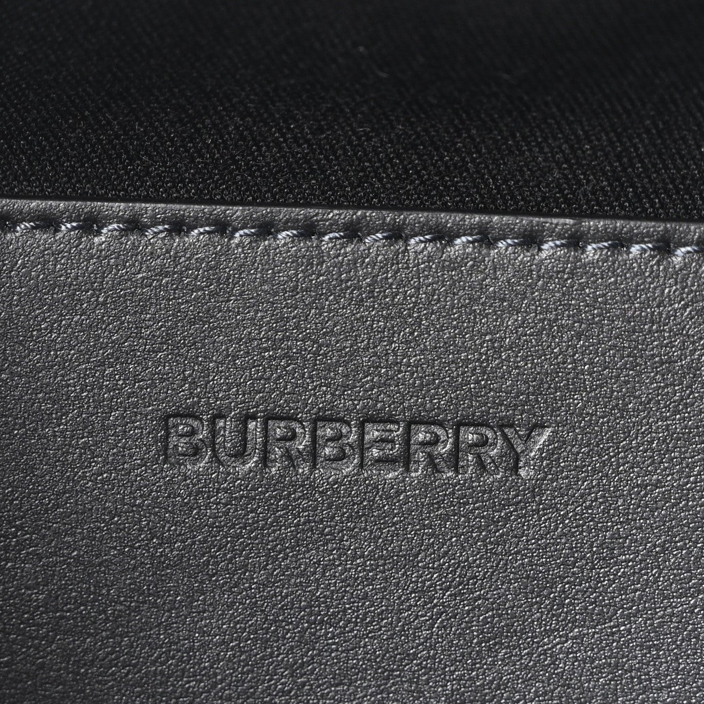 Charcoal Check Calfskin Sonny Bum Bag Charcoal